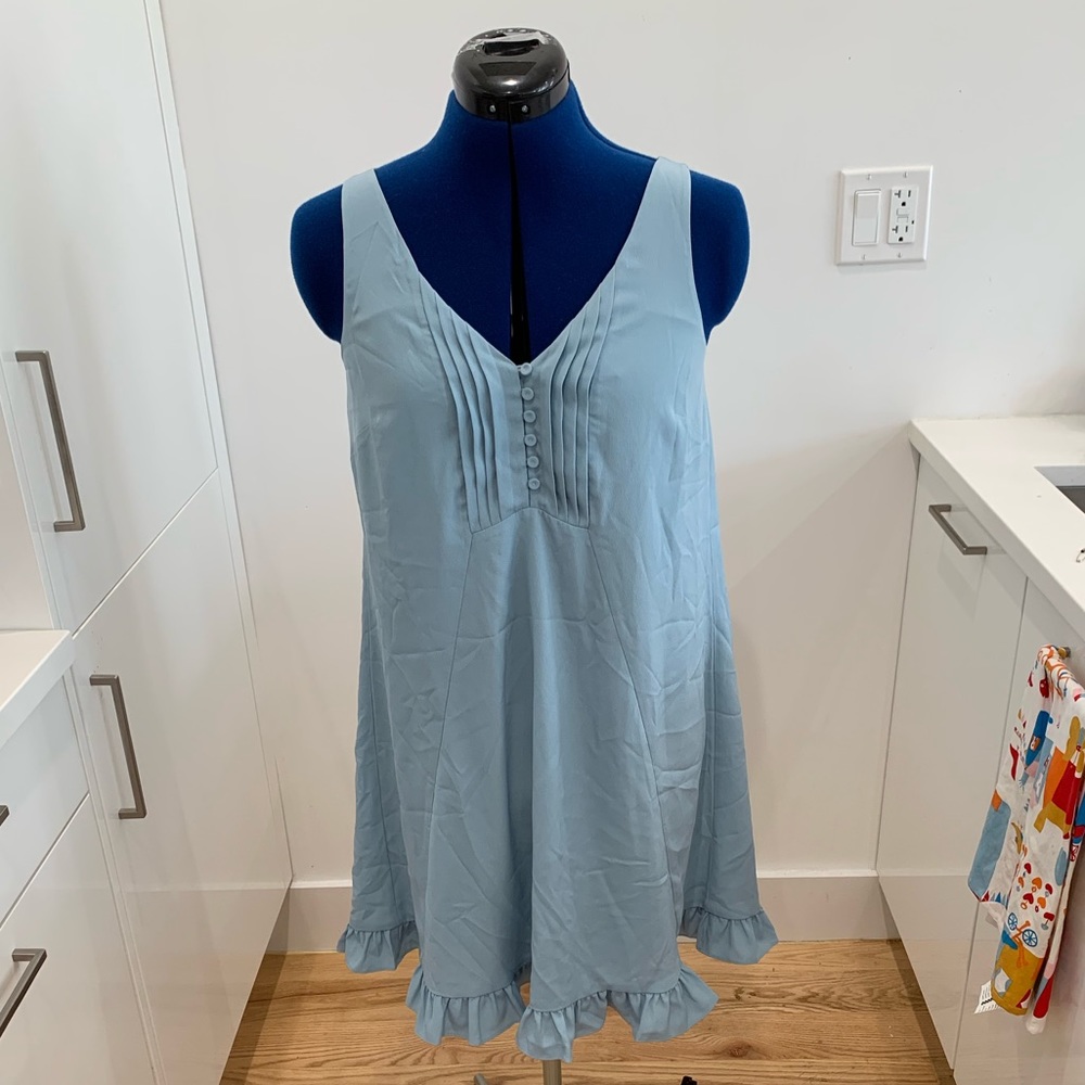 Blue dress